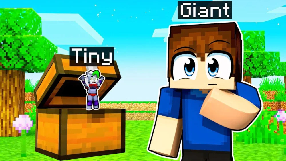 Shrink Mod Minecraft 1.16.4 thu nhỏ nhân vật