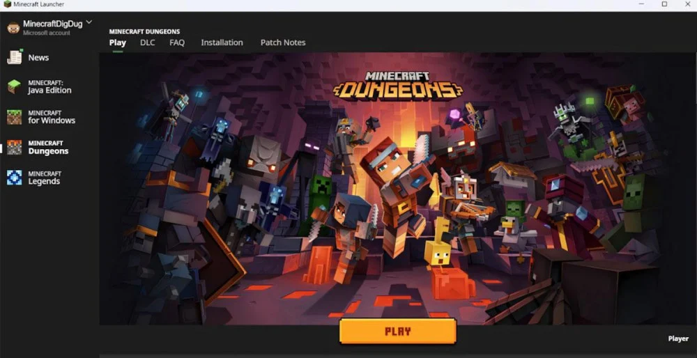 Những phiên bản Minecraft Launcher đang có
