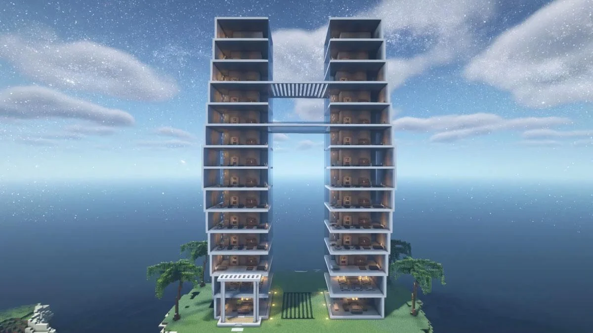 Tổng hợp các khách sạn Minecraft đáng chiêm ngưỡng