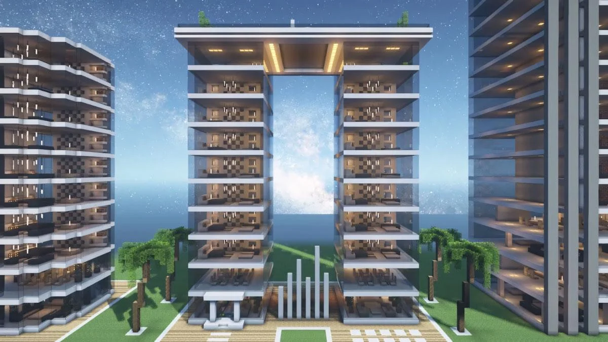 Tổng hợp các khách sạn Minecraft đáng chiêm ngưỡng