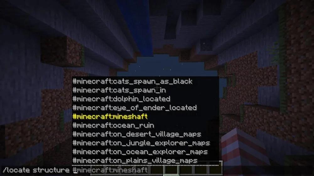 Bảng tổng hợp lệnh Minecraft quản lý túi đồ, thế giới