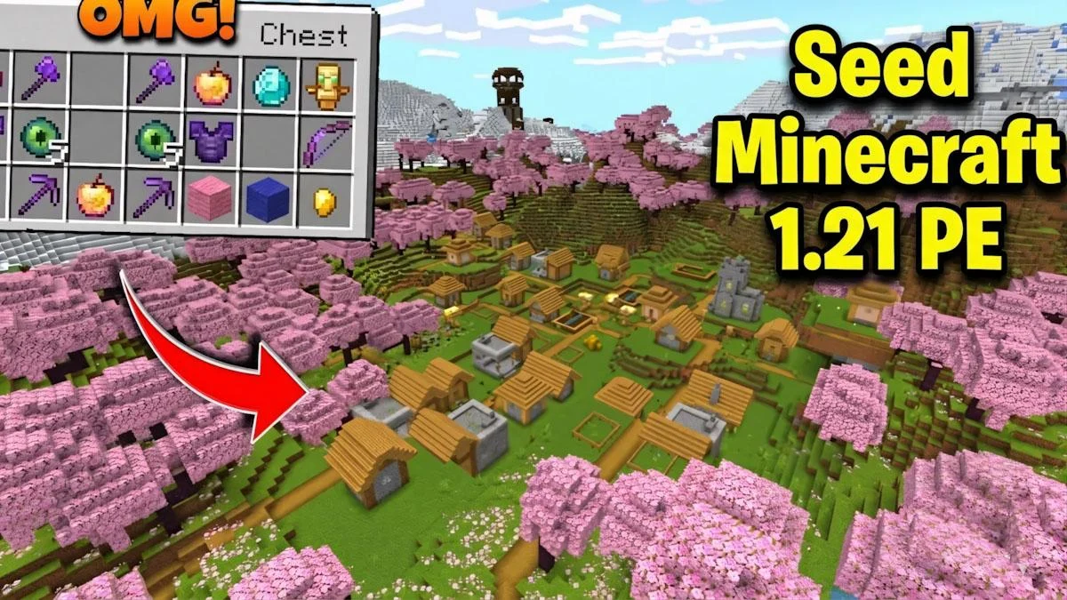 Top 88+ Seed Minecraft 1.21 PE 🏞️📱| Ancient City, Thung Lũng Tuyết,...