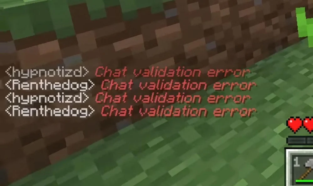 Lỗi chat Minecraft Unikey xung đột, server chặn chat