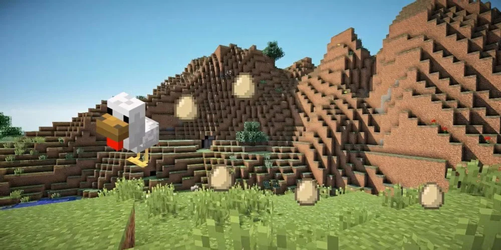 Trứng Gà Trong Minecraft Để Làm Gì  | Nở Thêm Gà Con, Làm Bánh, Troll Bạn Bè…