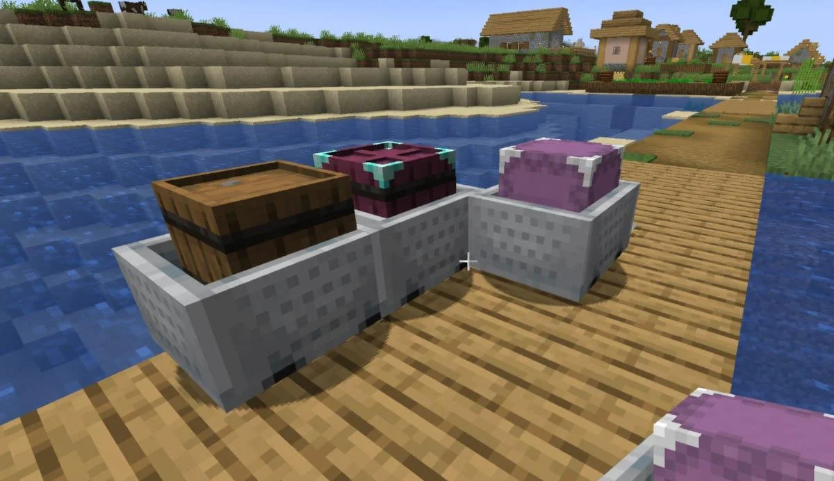 Minecraft Bundles giúp lưu nhiều vật phẩm trong cùng một ô kho đồ